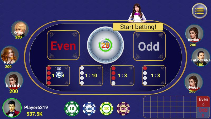 Casino Online 4 Poker, Blackjack, Tài Xỉu, Xóc đĩa