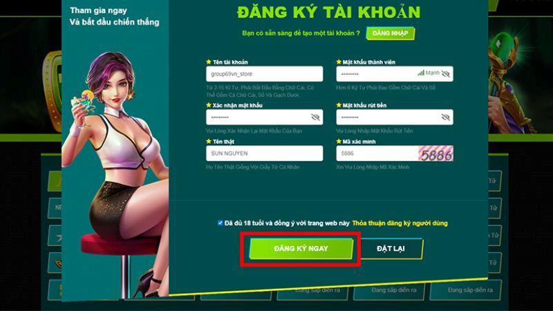 TRANG CHỦ 267 Hướng dẫn đăng ký tại OK88
